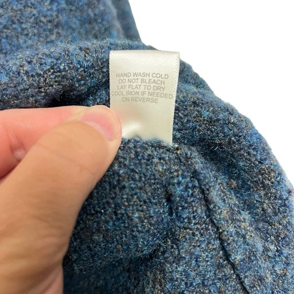 Matty M Blue Chenille Sweater Women's Size XS Style Number MS4451CAT - Picture 8 of 8